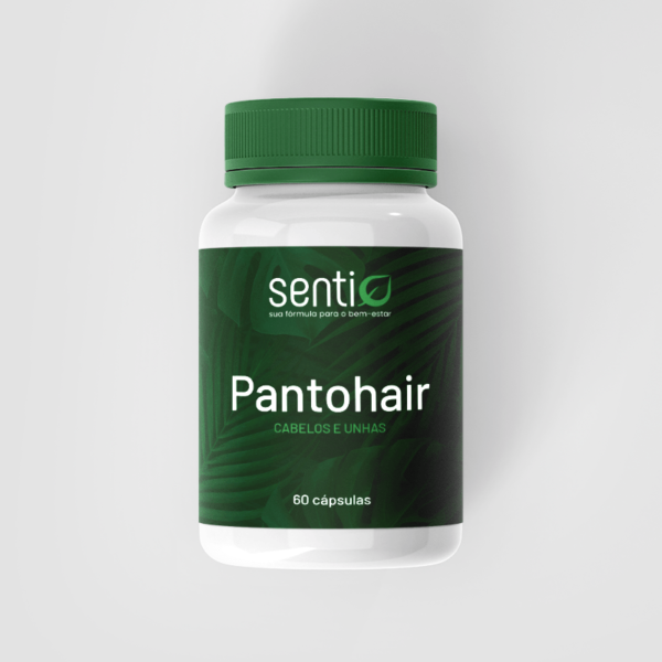 PantoHair - a vitamina para seus cabelos e unhas - 60 cápsulas